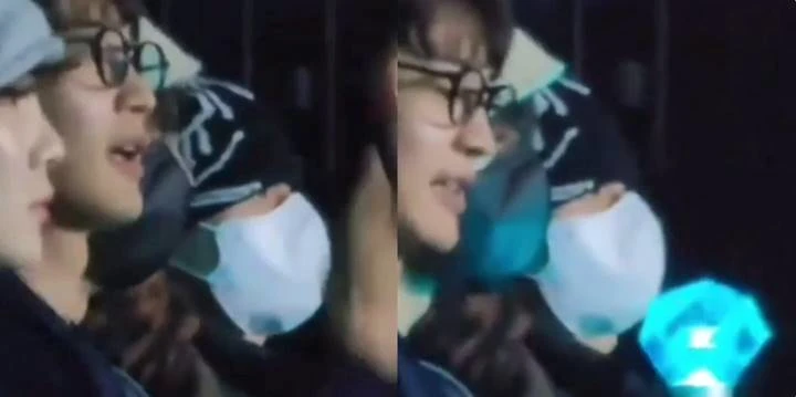 Kai EXO dan Lucas Eks NCT Terciduk Nonton Konser Taemin SHINee