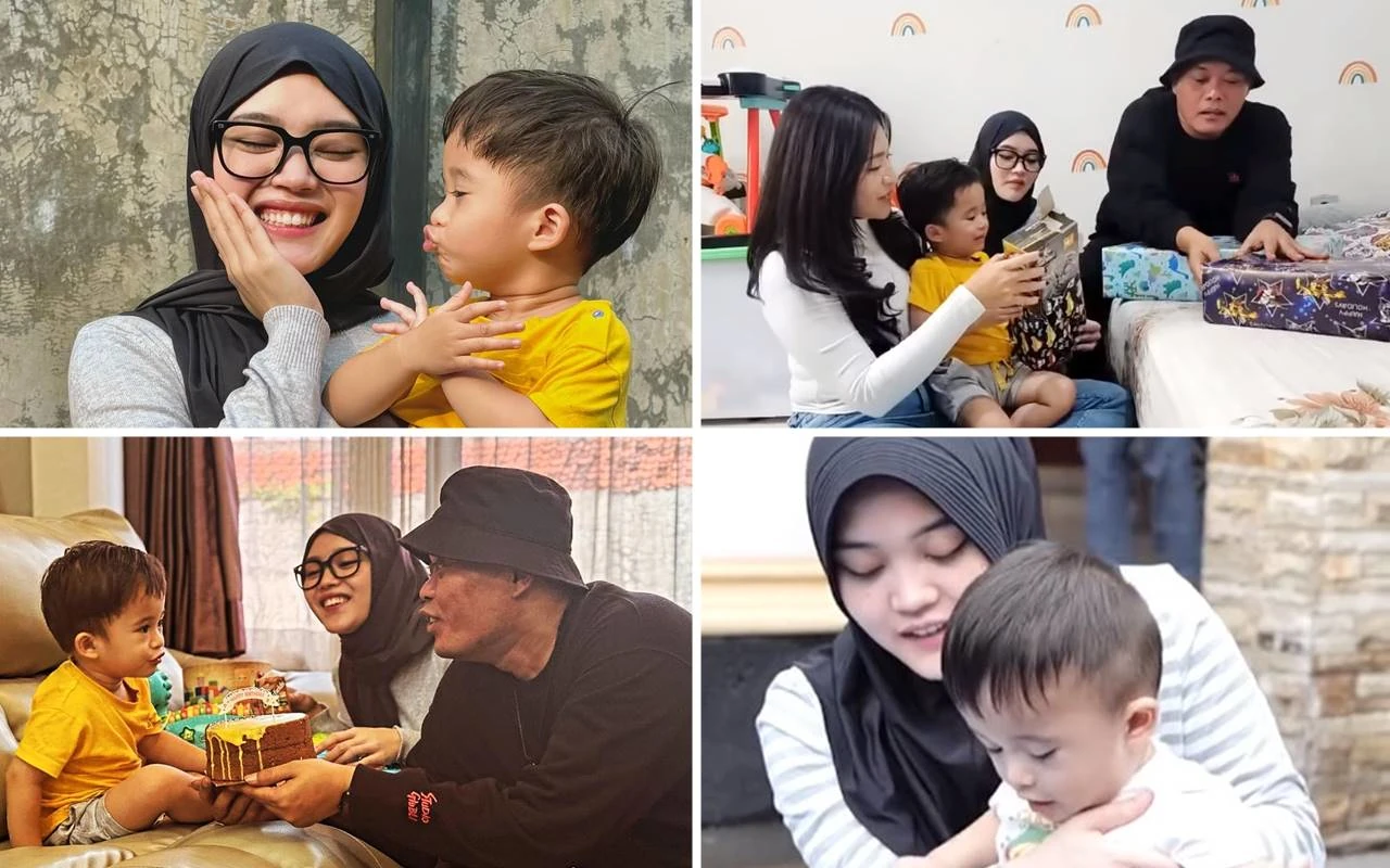 10 Potret Putri Delina dan Adzam yang Tetap Dekat Meski Sule dan Nathalie Holscher Telah Cerai