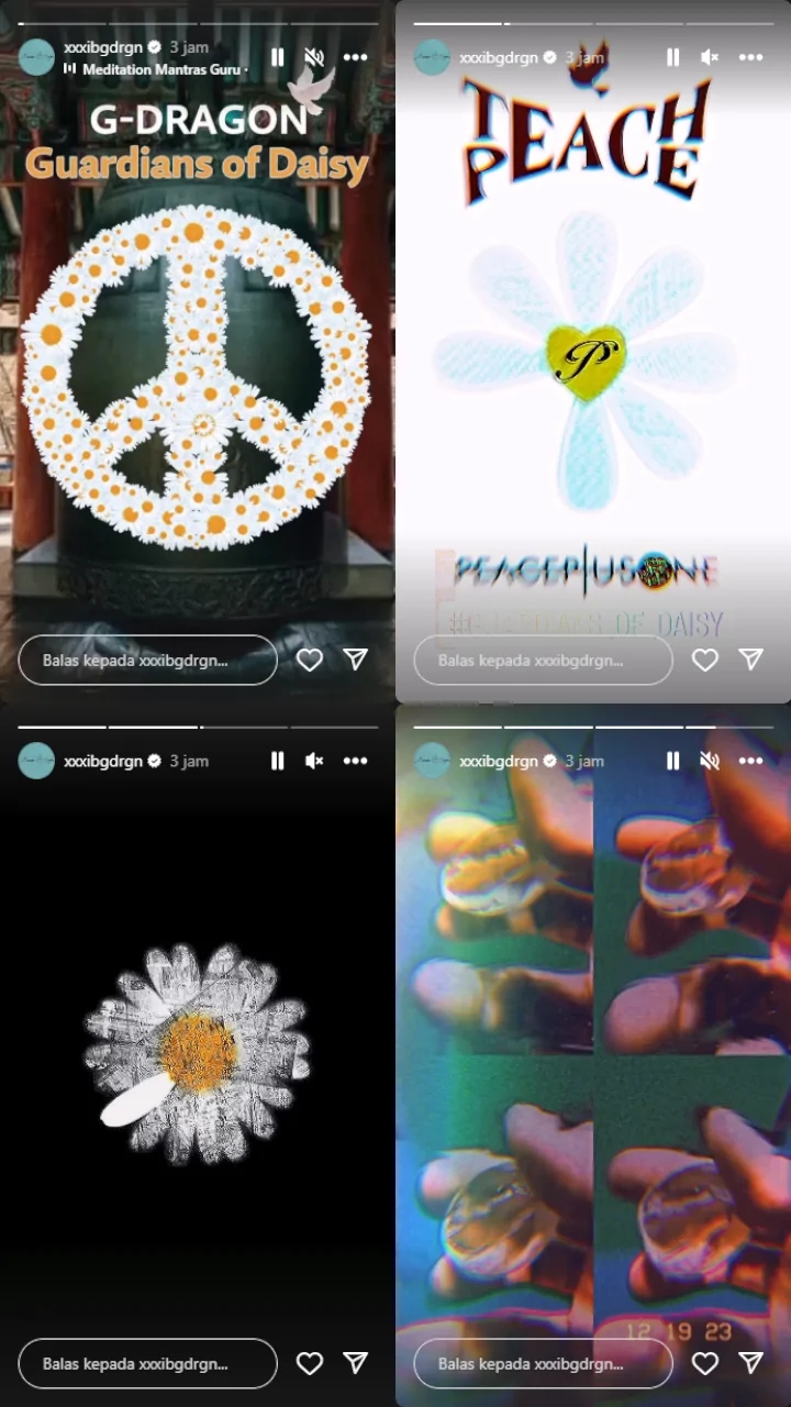 G-Dragon BIGBANG membagikan unggahan pertama usai dibebaskan dari tuduhan kasus narkoba