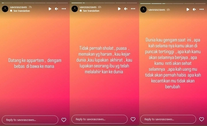 Ibu Sandrinna Michelle Sentil Rumor Cuci Otak Lagi?