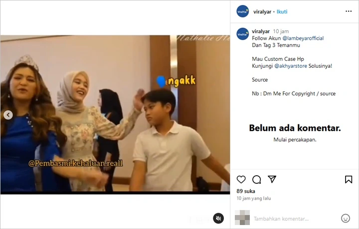Nathalie Holscher Angkat Bicara Usai Ferdi Anak Sule Diduga Ogah Dicium Olehnya