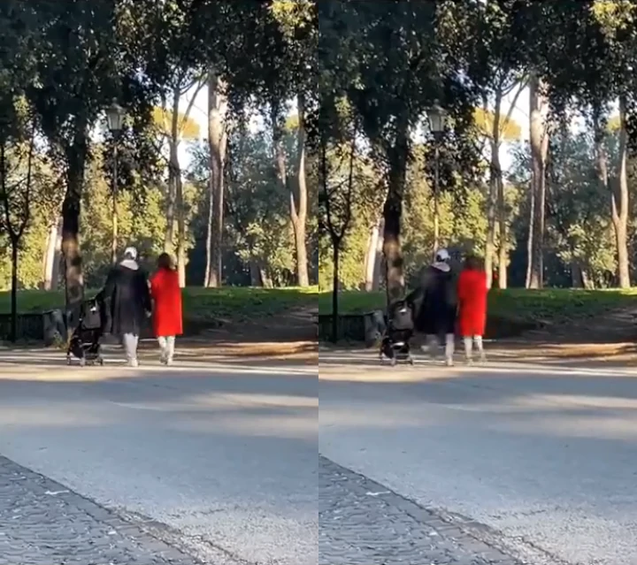 Song Joong Ki Terciduk Jalan-Jalan dengan Istri dan Anak di Roma