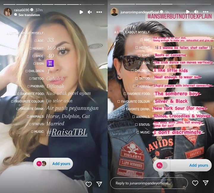 Raisa dan Chef Juna Mendadak Kompak Bocorkan Hal yang Ditakuti