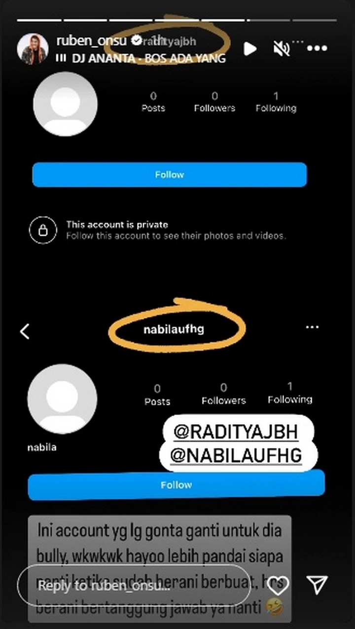 Ruben Onsu Pantau Akun Haters
