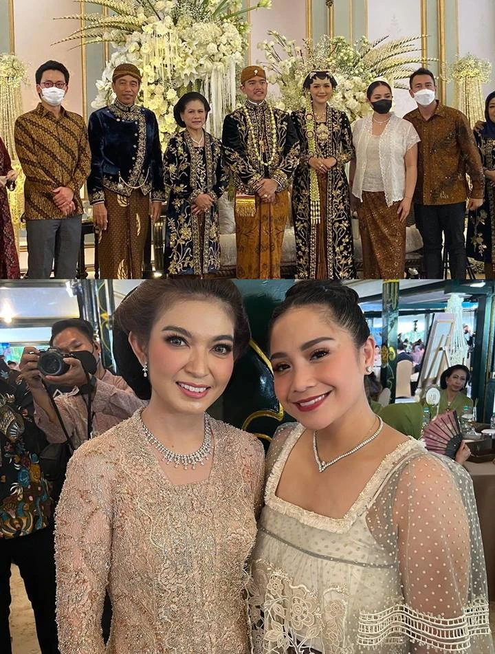 Hadiri Acara Mantu Keluarga Joko Widodo