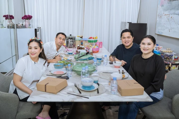 Sahur Bareng dengan Menteri BUMN Erick Thohir