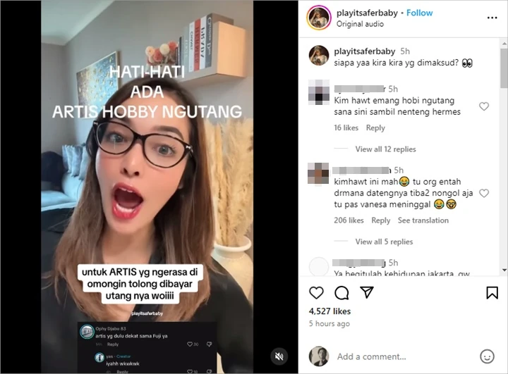 Fuji An Mendadak Terseret Rumor Artis Doyan Ngutang