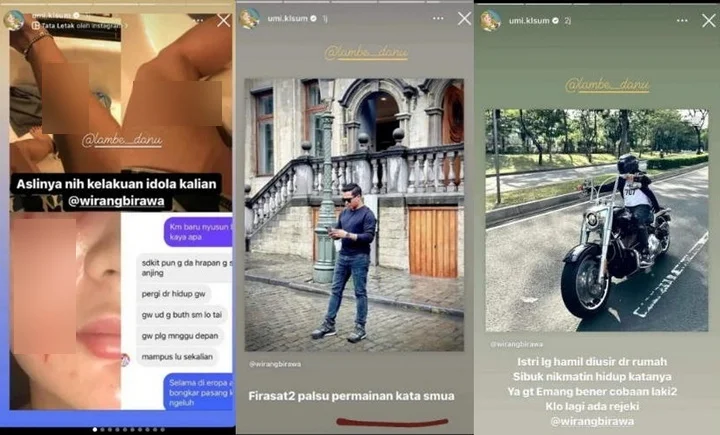 Istri Wirang Birawa Diduga Curhat Diusir dan Alami KDRT