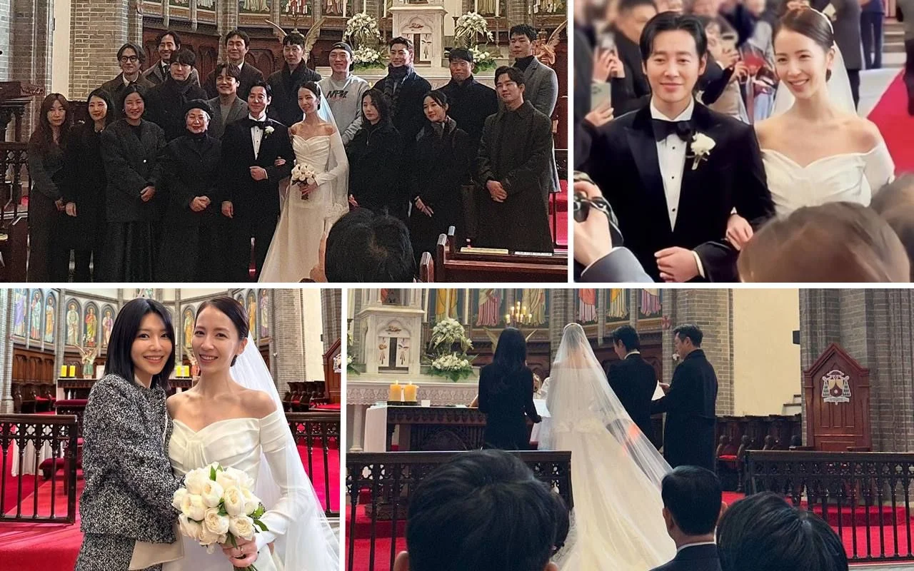 10 Potret Pernikahan Kim Dong Wook dan Stella Kim yang Dihadiri Deretan Selebriti Ternama