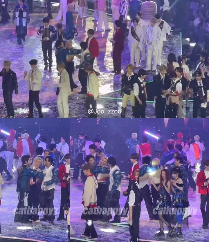 Felix Stray Kids Diperebutkan Taeyong dan Haechan NCT di Ending SBS Gayo Daejeon 2023 Felix Stray Kids Diperebutkan Taeyong dan Haechan NCT di Ending SBS Gayo Daejeon 2023