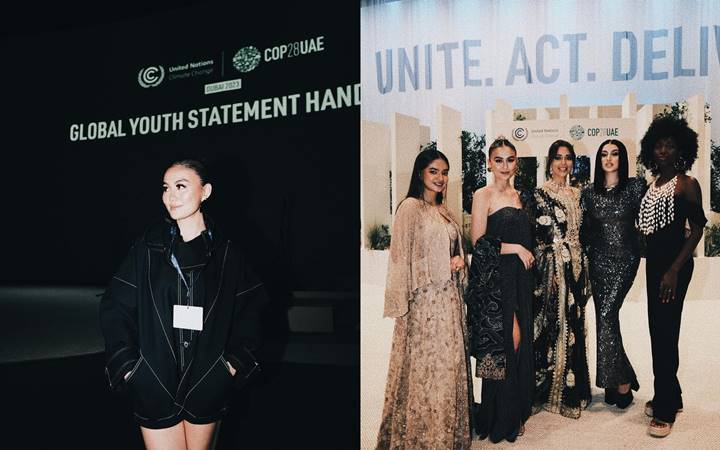 Agnez Mo Hadiri COP28 UAE di Dubai