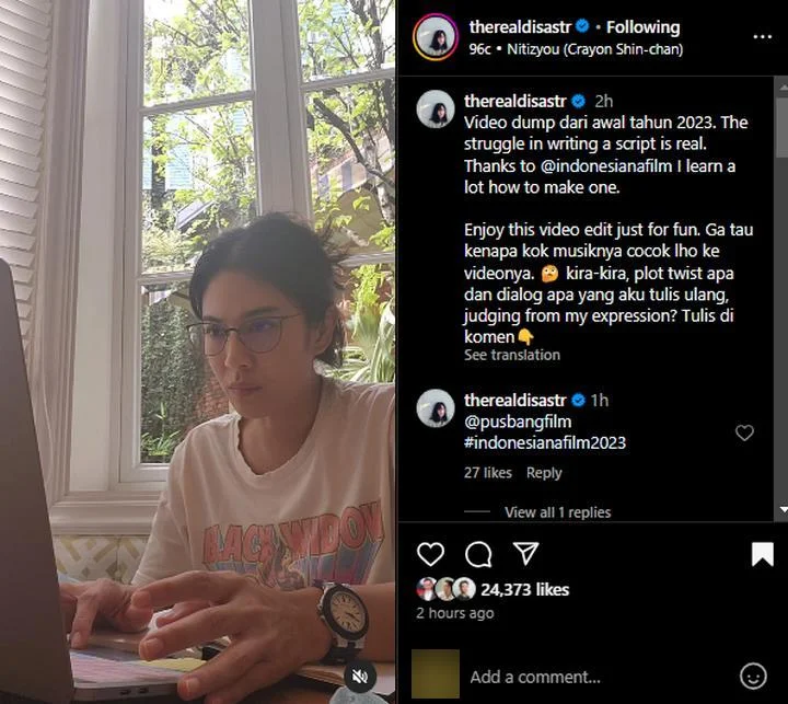 Dian Sastro Curi Salfok Gegara Pakai Kaus Belel