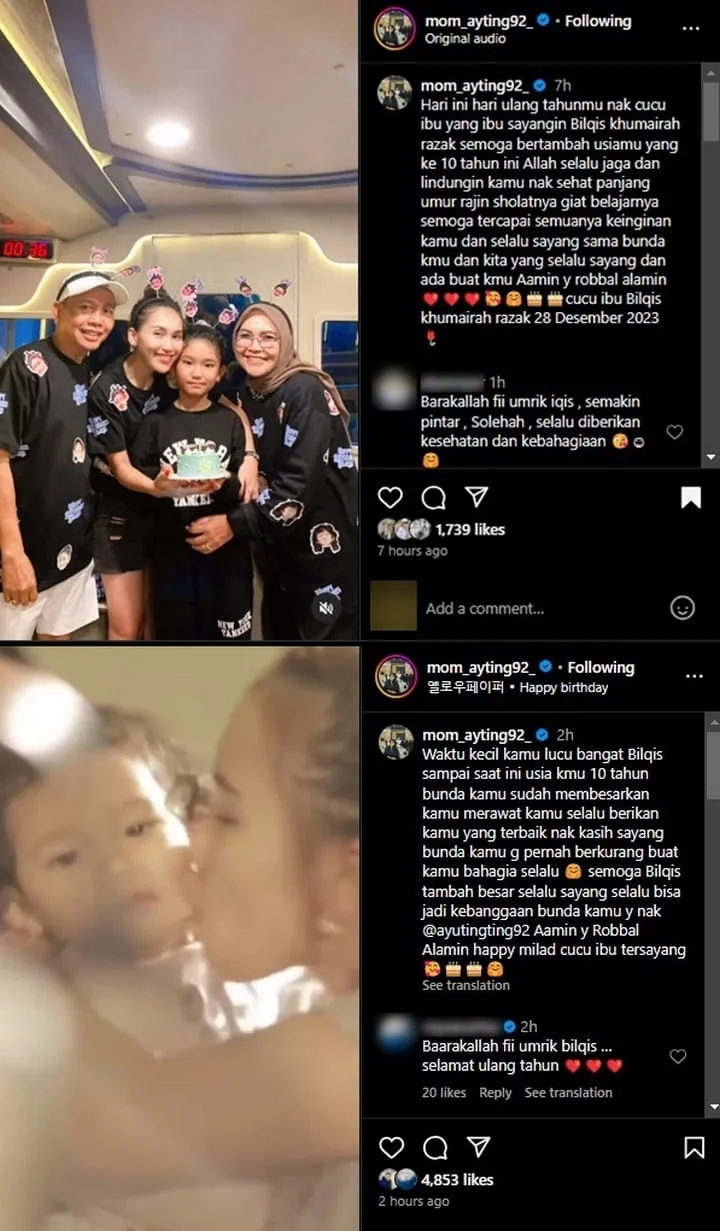 Putri Ayu Ting Ting Rayakan Ultah