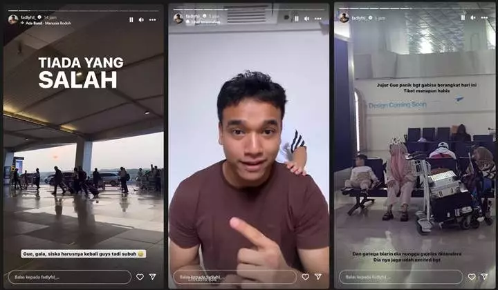 Fadly Faisal Curhat Panik usai Dua Kali Lakukan Kesalahan Jelang Terbang ke Bali