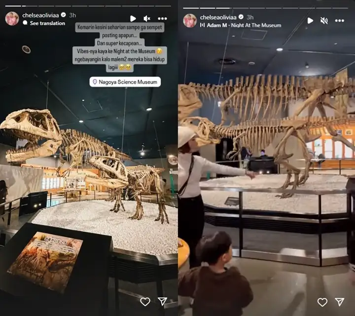 Chelsea Olivia Kepikiran Belikan Anak Mainan Unik yang Dipajang di Museum