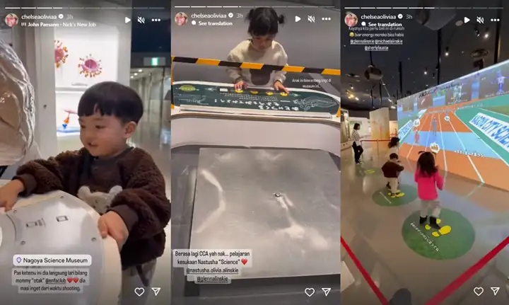Chelsea Olivia Kepikiran Belikan Anak Mainan Unik yang Dipajang di Museum