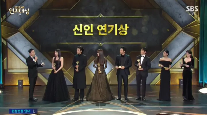 SBS Drama Awards 2023: Kim Do Hoon dan 6 Bintang Muda Sabet Piala Best New Actor/Actress