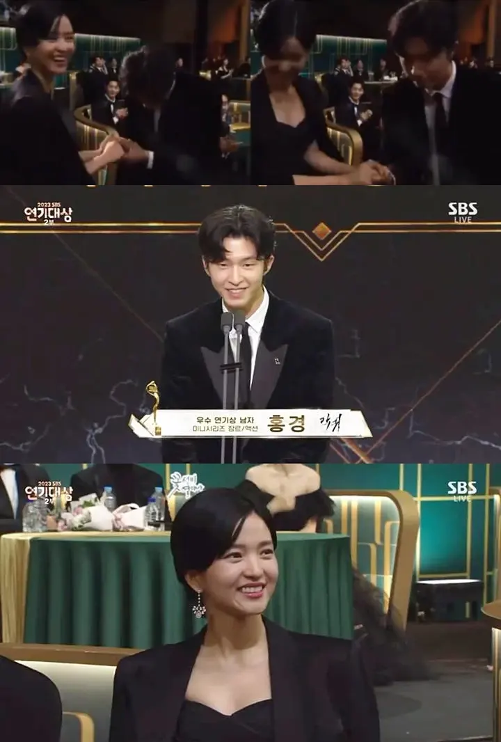 Hong Kyung dan Kim Tae Ri