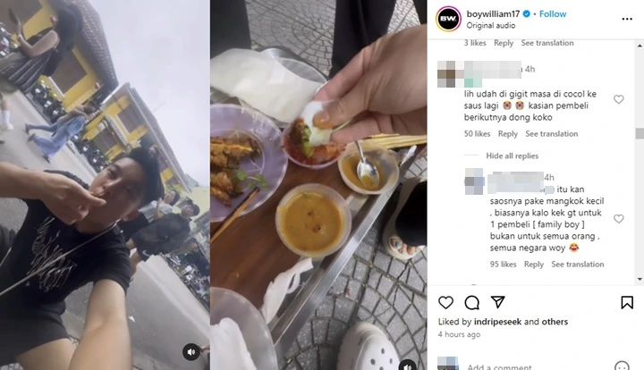 Boy William Pamer Menu Fine Dining Anti Mainstream kala Pelesiran ke Vietnam