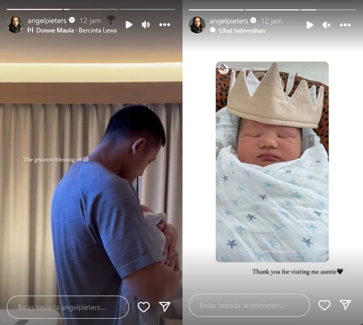 Angel Pieters Diam-Diam Sudah Melahirkan Anak Pertama