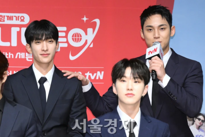 Mingyu Bongkar Dalang di Balik Hilangnya Paspor Saat Syuting \'NANA TOUR with SEVENTEEN\'