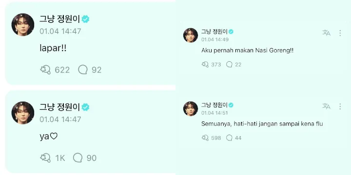 Jungwon ENHYPEN Bagikan Update Tak Terduga Begitu Tiba di Indonesia