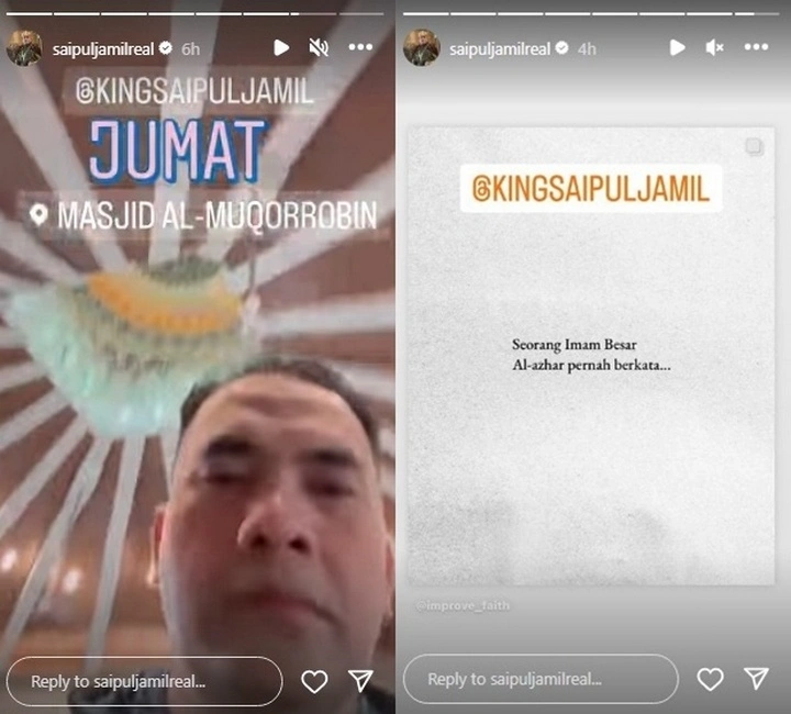 Saipul Jamil Posting Soal Agama sebellum Video Viral