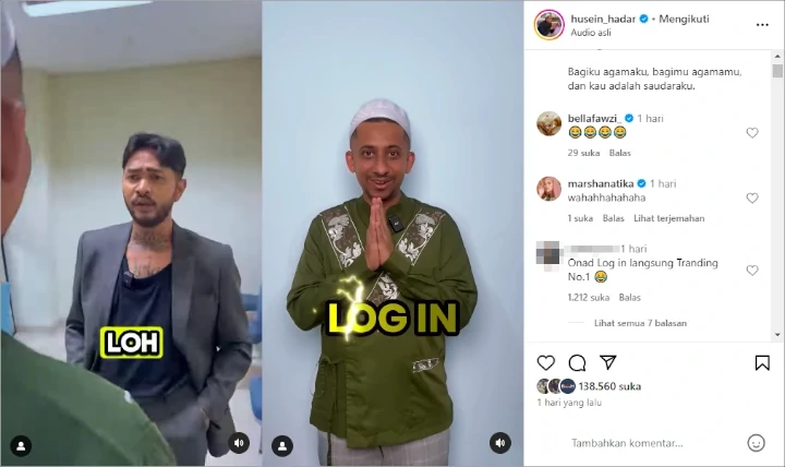 Ucapan Selamat Habiib Jafar ke Onad