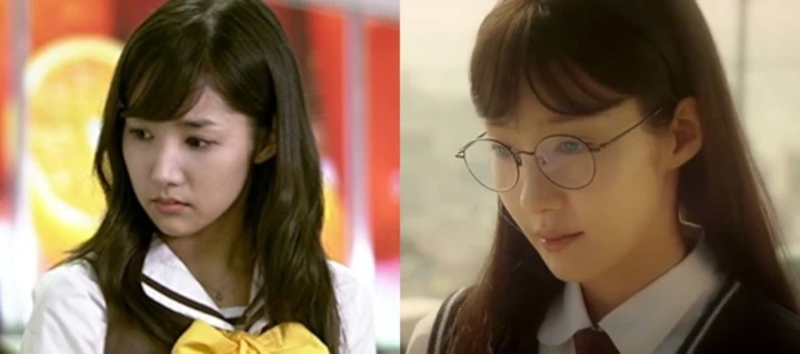 Visual Park Min Young Jadi Anak SMA di \'Marry My Husband\' & \'I am Sam\' Dibandingkan