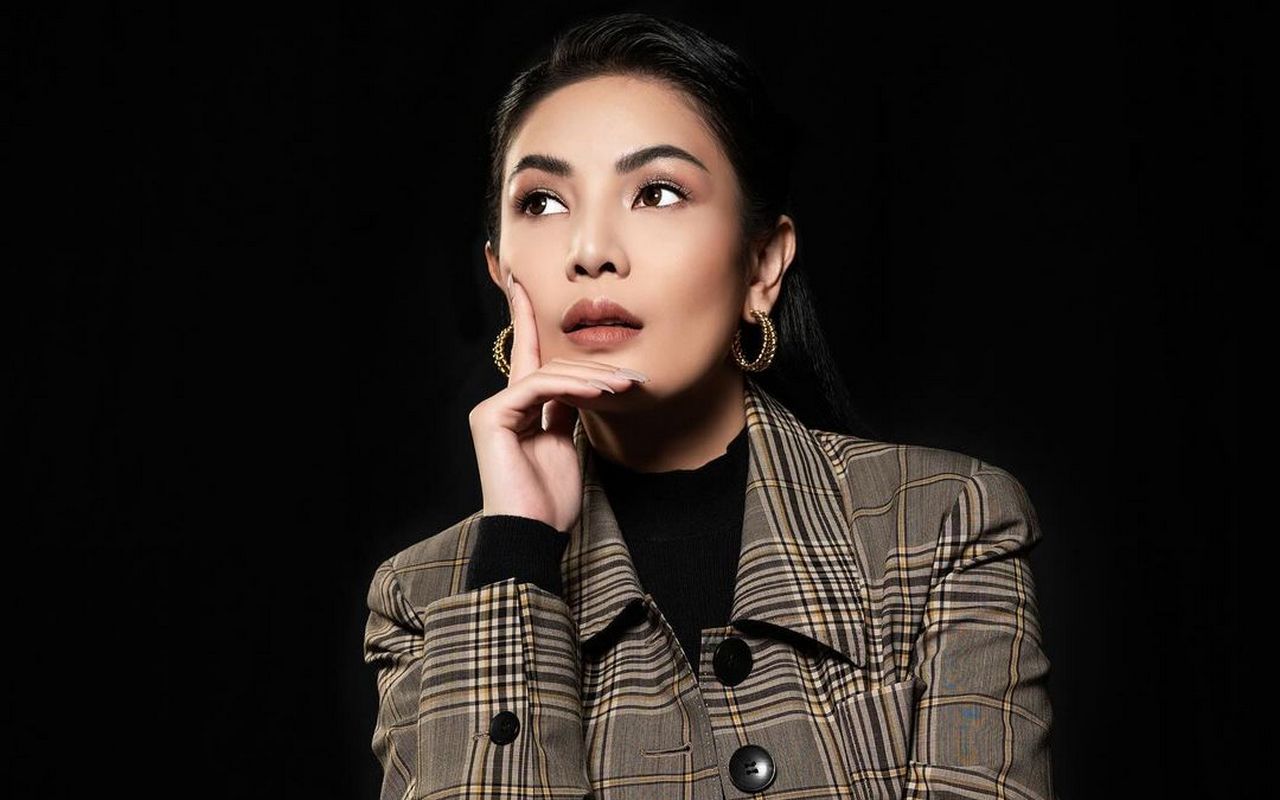 Nindy Ayunda Terharu Rayakan Ultah Bareng Anak via Video Call