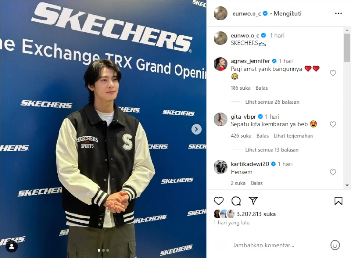 Cha Eunwoo ASTRO Gercep Hapus Foto dengan Produk Diduga Pro Israel