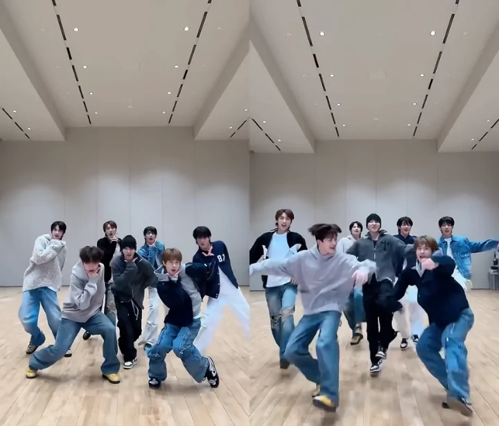 Hoshi SEVENTEEN Bak Jadi Member Ke-7 TWS saat Dance Challenge \'Oh Mymy\'