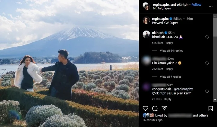Okin Eks Suami Rachel Vennya Spill Tanggal Pernikahan?