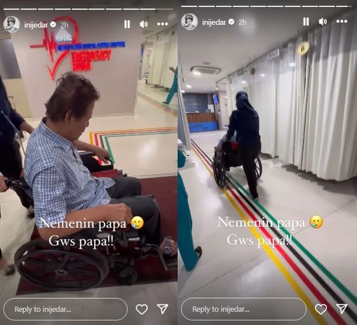 Jessica iskandar Fokus Urus Ayah