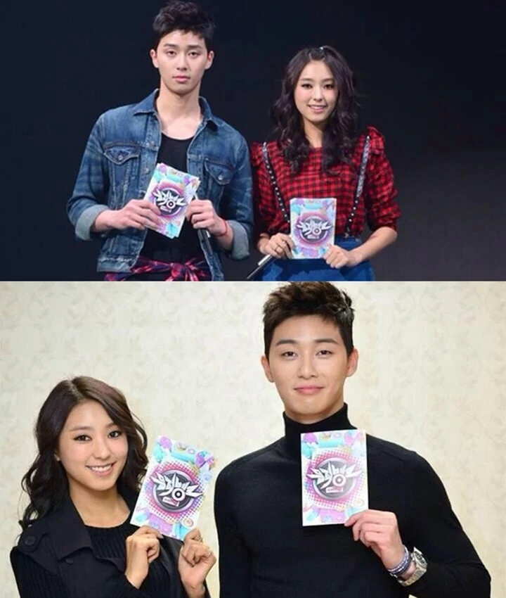 Park Seo Joon dan Bora SISTAR19 Ngakak Berjamaah saat Nostalgia Jadi MC \'Music Bank\'
