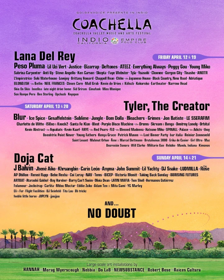 LE SSERAFIM dan ATEEZ Tuai Respons Kontras usai Bakal Debut di Coachella 2024