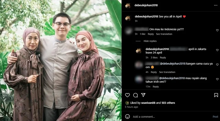 Ayah Irish Bella Bakal Kunjungi Sang Putri usai Putusan Cerai