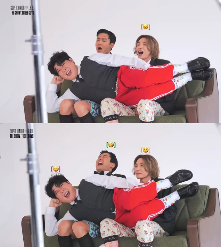 Siwon dan Leeteuk Kesakitan Gegara Shindong di Sesi Pemotretan untuk Konser
