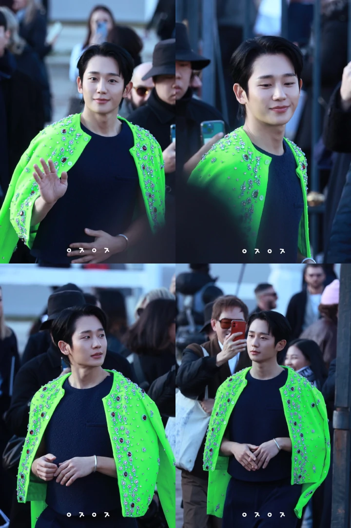 Jung Hae In Tampil Beda Drastis di Acara Utama dan After Party Paris Fashion Week 2024