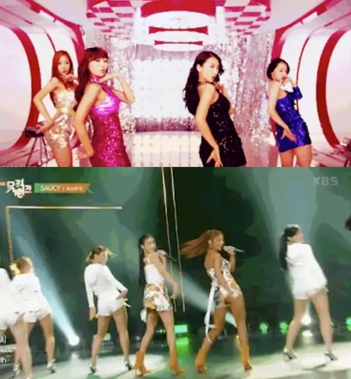 SISTAR19 Selipkan Koreografi Terlarang saat Bawakan \'Saucy\' di Atas Panggung