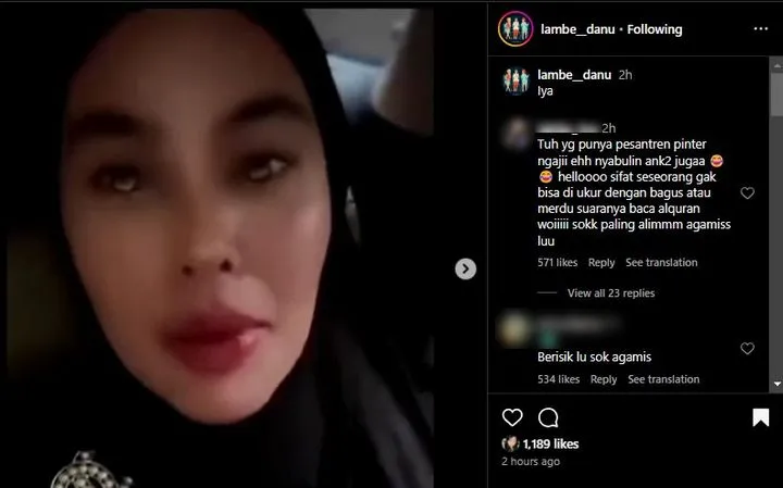 Kartika Putri Beber Cerita Sedih Sang Putri di Tengah Kontroversi Video  Capres Jago Ngaji
