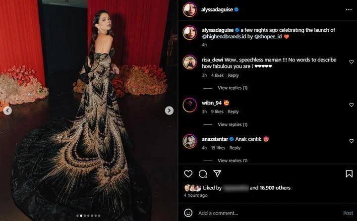 Alyssa Daguise Tampil Cantik Tak Kalah dari Laura Moane