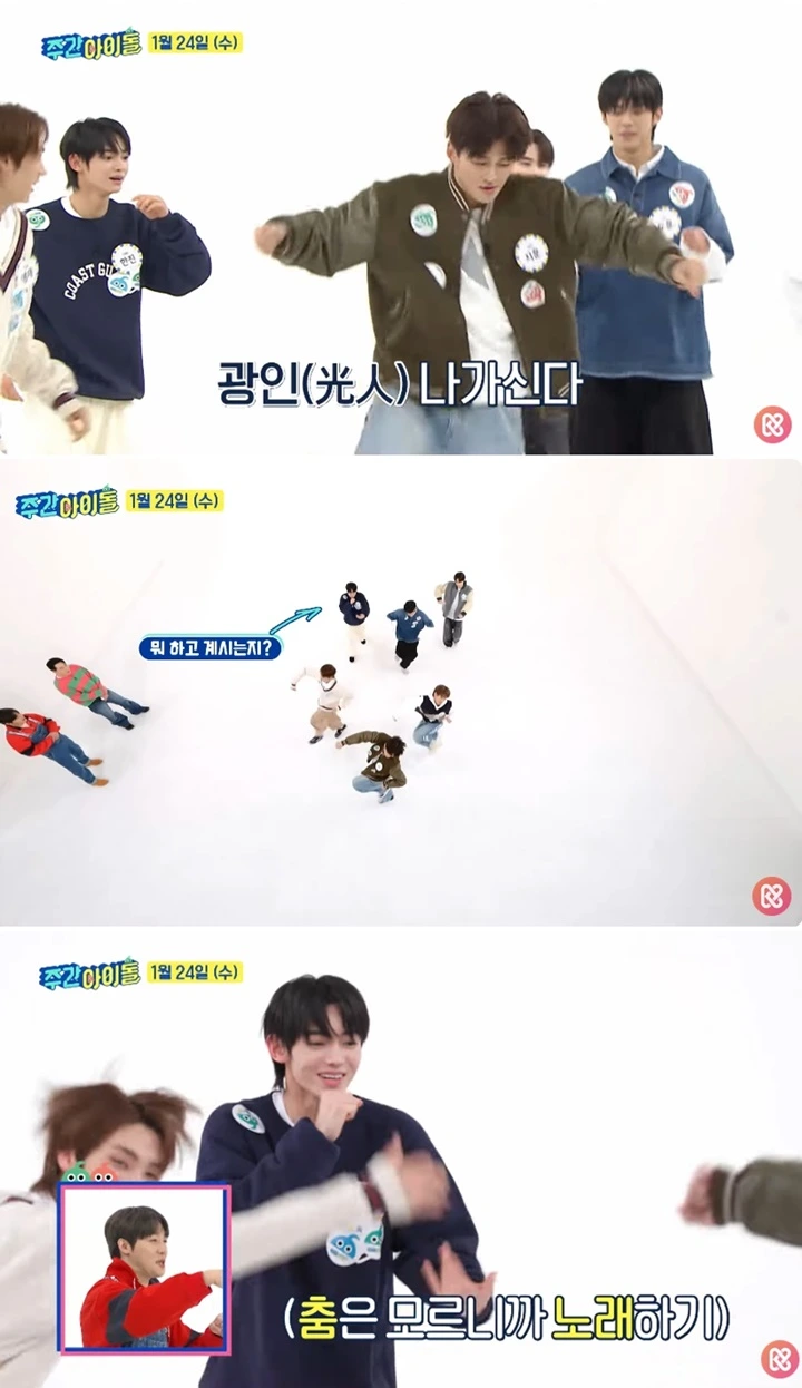 Hanjin TWS Kesulitan saat Ditantang Bawakan Koreografi \'Run BTS\'