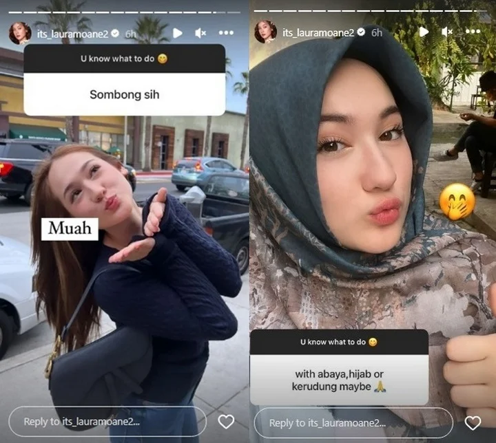 Laura Moane Bereaksi Berkelas kala Dicap Sombong