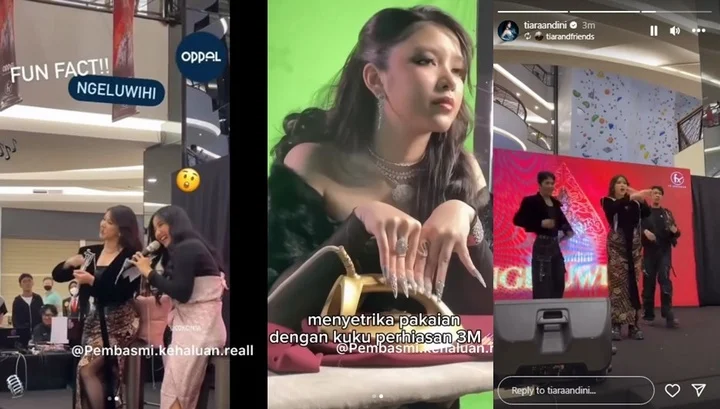 Tiara Andini Syok Pakai Kuku Perhiasan Senilai Hampir Rp 3 M