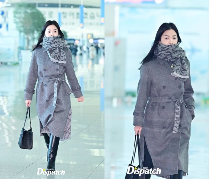 Song Hye Kyo Pamer Sambutan Manis dari Fendi Setibanya di Paris