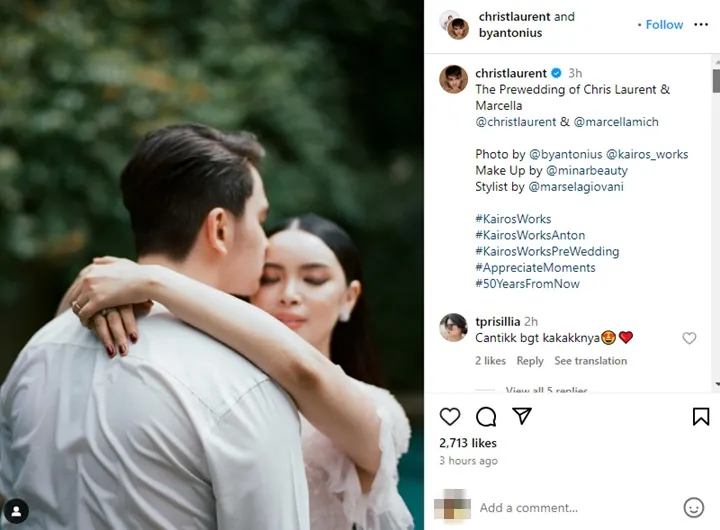 Christ Laurent eks Amanda Manopo Sibuk Turunkan Berat Badan Jelang Nikah