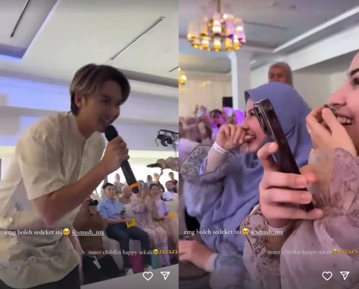 Natasha Rizky Malu-Malu Kucing saat Digoda Rafael Tan