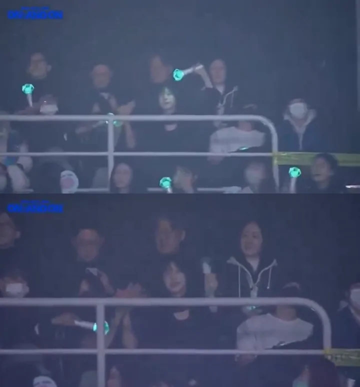 Lucas Duduk Sebelahan dengan Taeyeon SNSD di Konser Solo Key SHINee