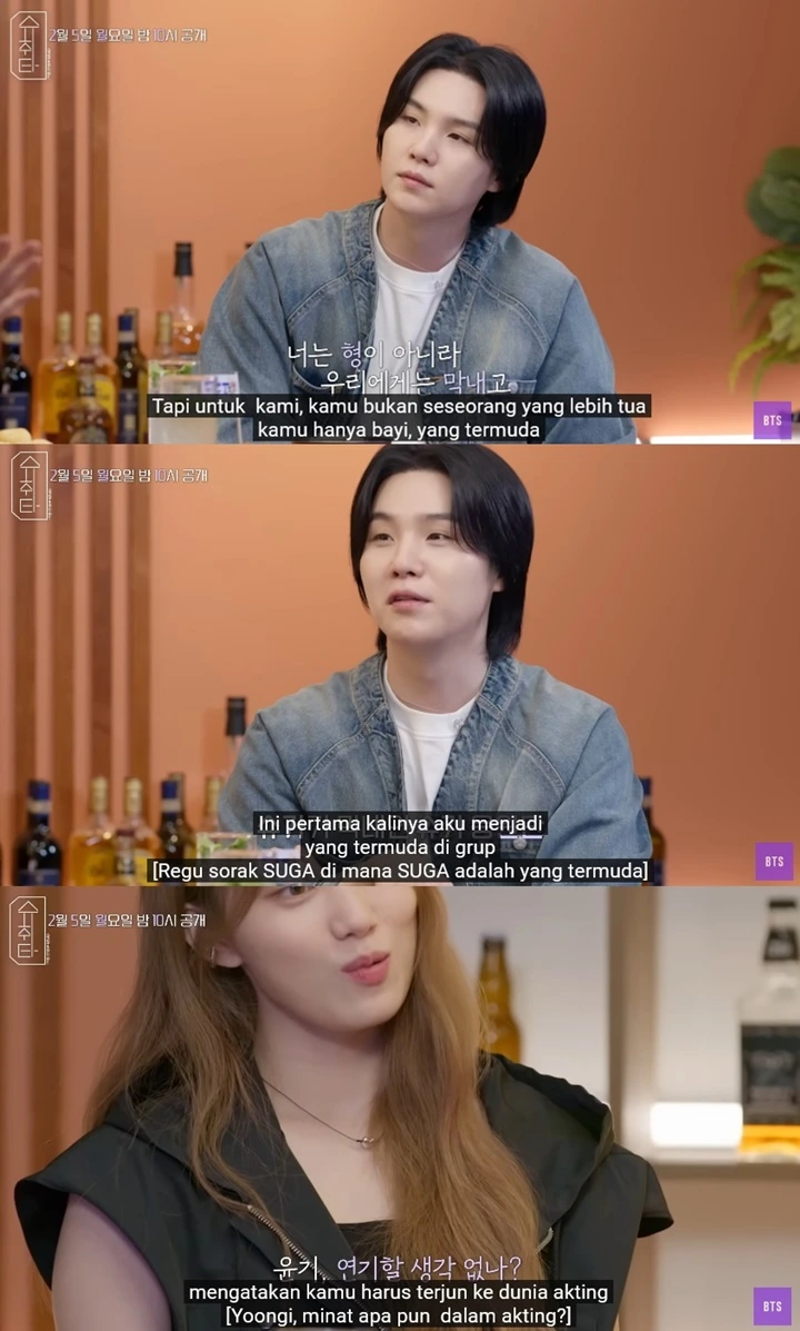 Suga BTS Diperlakukan Bak Bayi kala Kumpul Circle Lee Sung Kyung